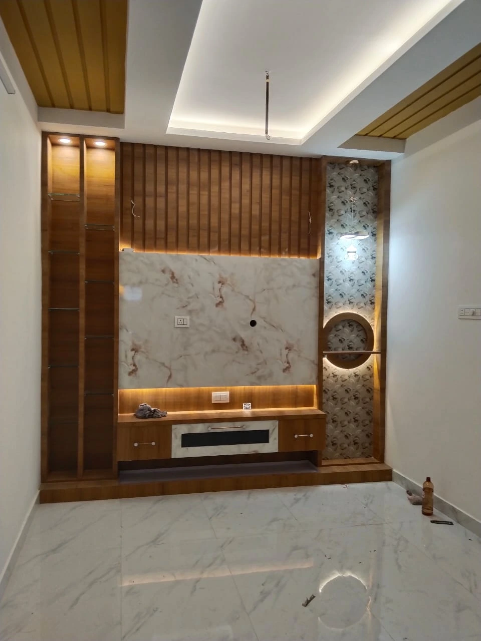 Sleek Media Console
